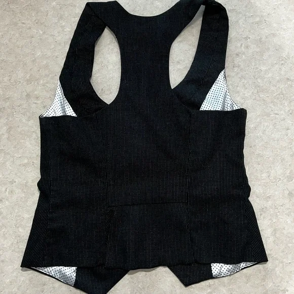 Maurice’s black pin-stripe vest - Picture 3 of 5